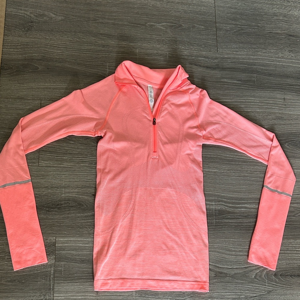Lululemon swiftly tech half zip jacket